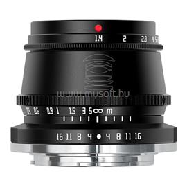 TTARTISAN 35mm f/1.4 APS-C objektív - Canon RF fekete 6973251731495 small