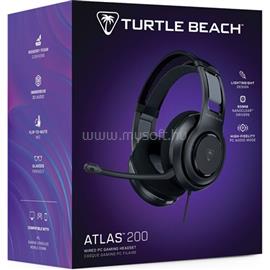 TURTLE BEACH Atlas 200 PC gaming fejhallgató headset fekete ATLAS_200_BLACK_PC_TB0160 small