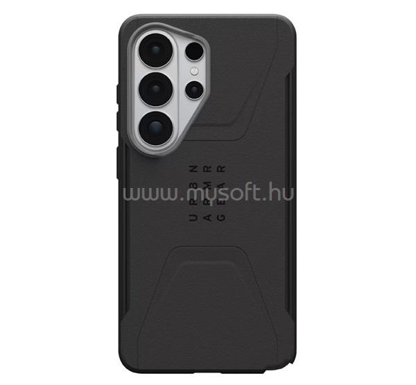 UAG Samsung S26 Ultra CIVILIAN defender szilikon telefonvédő erős ütésállóság FEKETE