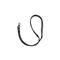 UAG Crossbody Slim Lanyard Civilian Graphite/Black 964420113240 small