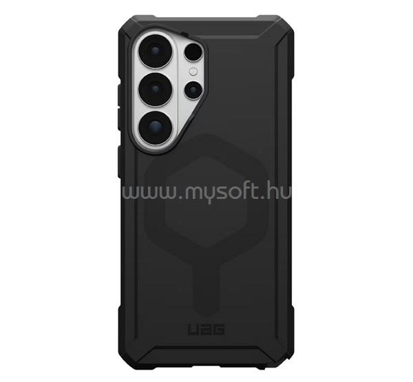 UAG Samsung S26 Ultra ESSENTIAL szilikon telefonvédő erős ütésállóság, MagSafe, FEKETE