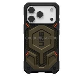 UAG iPhone 17 Pro MONARCH PRO szilikon telefonvédő erős ütésállóság, MagSafe, SÖTÉTZÖLD 11451311397B small