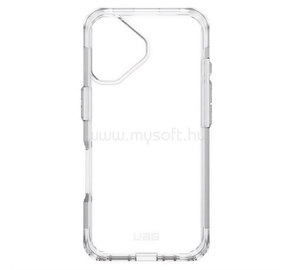 UAG iPhone 16 PLYO műanyag telefonvédő erős ütésállóság, átlátszó hátlap, ÁTLÁTSZÓ