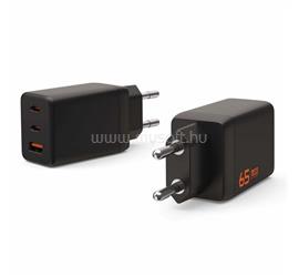 UAG UAG SRGE hálózati töltő USB+2 Type-C aljzat 65W, PD gyorstöltő, FEKETE 9B443711V4040 small