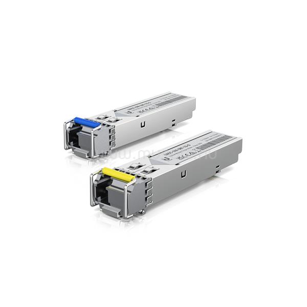 UBIQUITI SFP átalakító modul - UACC-OM-SM-1G-S-2 (U Fiber, Single-Mode SFP Modul, 1G, BiDi, csak párban rendelhető)