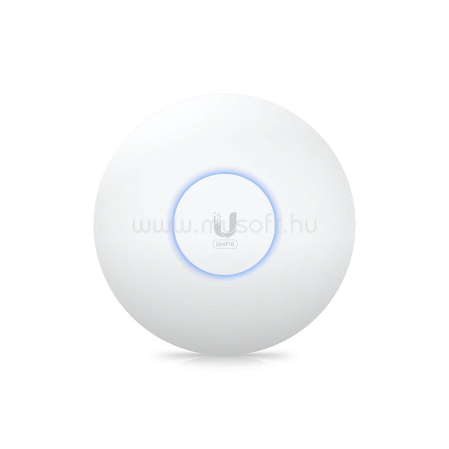 UBIQUITI U6-PLUS Wireless Access Point Dualband 1x1000Mbps, 2,4Gbps, WiFi6, POE tápegység nélkül, falra rögzíthető