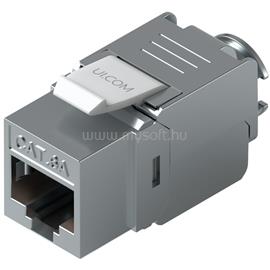 UBIQUITI UniFi UACC-Keystone-Jack-C6A Toolless keystone for terminating a Cat6A Ethernet jack without the use of a punch-down or crimping tool, (12) Keystone Jacks per pack UACC-KEYSTONE-JACK-C6A small