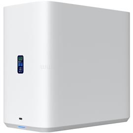 UBIQUITI UniFi UNAS-4-W-EU Network Attached Storage with (4) 2.5/3.5" HDD bays, (2) M.2 NVMe SSD cache slots, 2.5 GbE networking, USB-C connectivity, and an included PoE+++ adapter, all in a compact footprint UNAS-4-W-EU small