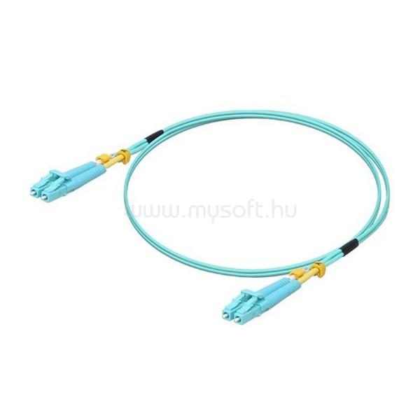 UBIQUITI UniFi Duplex optikai patch kábel LC-LC csatlakozóval, 50/125 OM3 PVC, 5 m