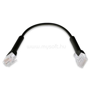 UBIQUITI UniFi patch kábel, 0.3 méter (fekete)