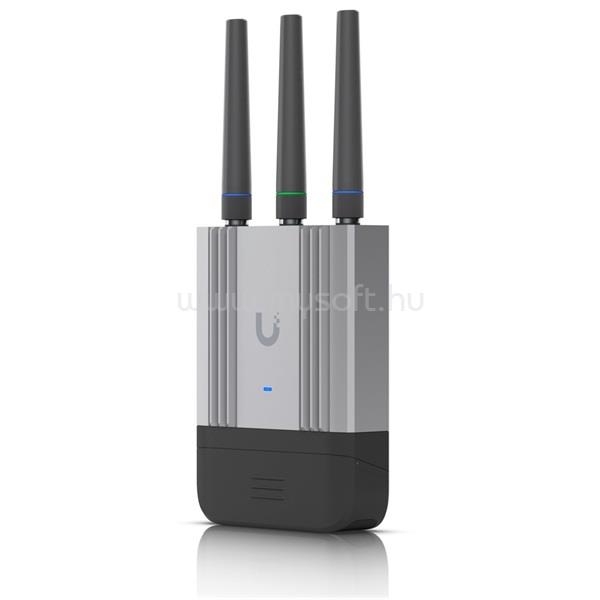 UBIQUITI UniFi UMR-Industrial 2xGbE LAN 1xnanoSIM IoT 4G/LTE CAT4  beltéri/kültéri vezeték nélküli ipari router