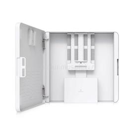 UBIQUITI Unifi UP-AlarmHub-Kit 32 input zone alarm control hub for hardwire intrusion sensors powered using PoE++ input and optional battery backup UP-ALARMHUB-KIT small
