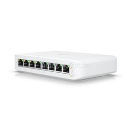 UBIQUITI USW-LITE-8-POE Switch 8x1000Mbps (4xPOE+), Menedzselhető, Falra rögzíthető, Asztali USW-LITE-8-POE small