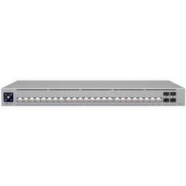 UBIQUITI Layer 3 Etherlighting switch USW-PRO-HD-24-EU, (22) 2.5 GbE, (2) 10 GbE ports, (4) 10G SFP+ ports. DC power backup ready USW-PRO-HD-24 small