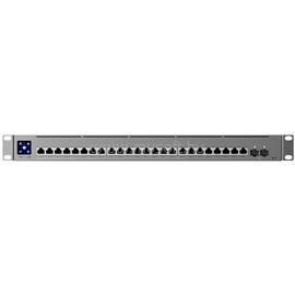 UBIQUITI Layer 3 Etherlighting USW-Pro-XG-24-PoE-EU (16) 10 GbE, (8) 2.5 GbE, and (2) 25G SFP28 ports USW-PRO-XG-24-POE-EU small