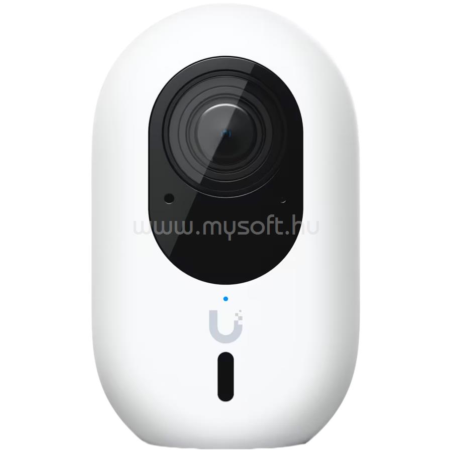 UBIQUITI UVC-G6-INS-W Plug-and-play, 4K WiFi-connected camera with a 1/1.8" 8MP image sensor, Multi-TOPs AI Engine, and two-way audio