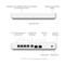 UBIQUITI Vezetékes Router Gateway 4x2,5Gbit + 1x10Gbps SFP+ (LAN) + 1x10Gbit (SFP+/LAN) (WAN), Asztali - UXG-FIBER UXG-FIBER small