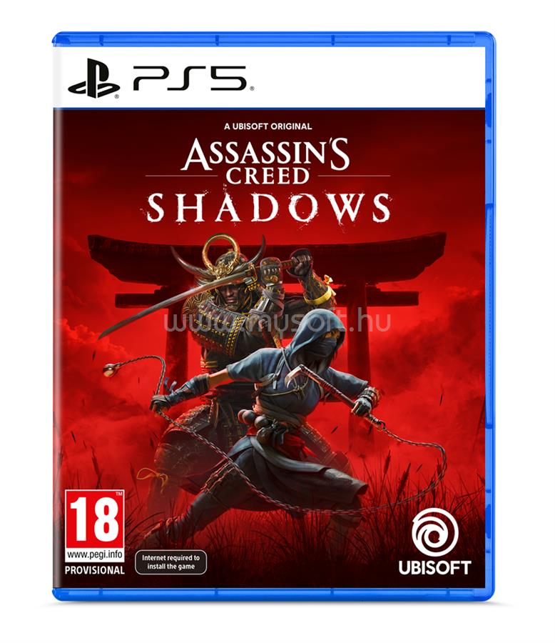 UBISOFT Assassin`s Creed Shadows PS5 játékszoftver