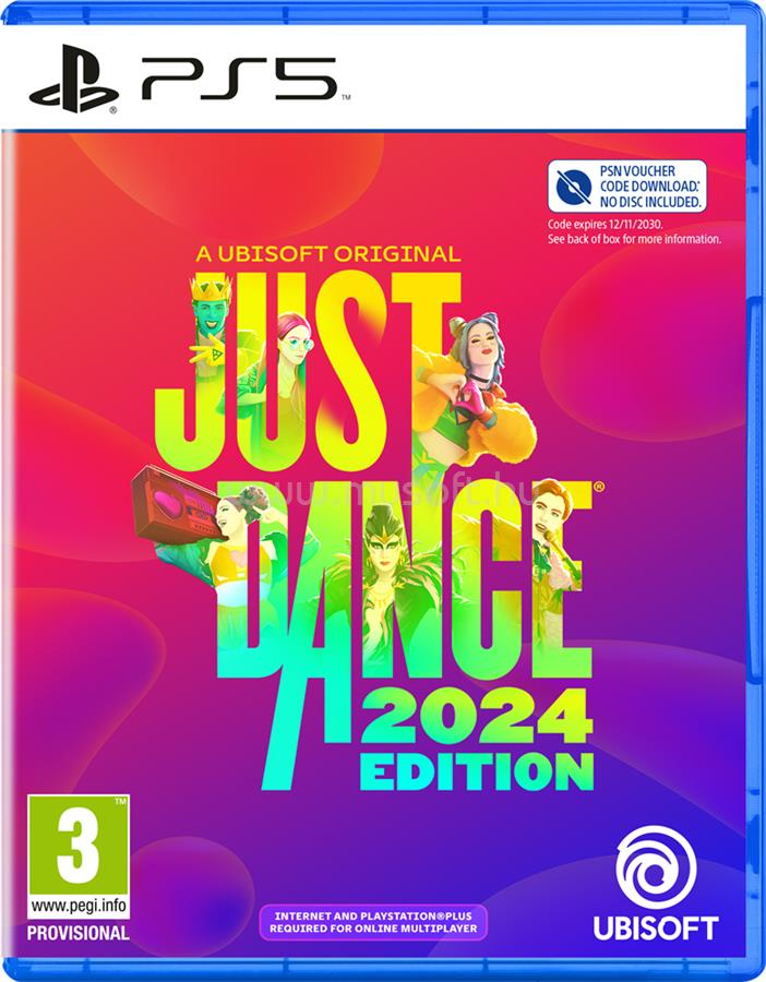 UBISOFT Just Dance 2024 Edition PS5 játékszoftver
