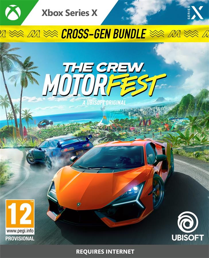 UBISOFT The CrewT Motorfest Xbox Series játékszoftver
