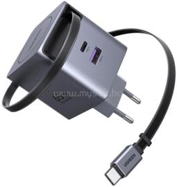 UGREEN X615 65W USB-C GaN gyorstöltő behúzható kábellel UGREEN_65825 small
