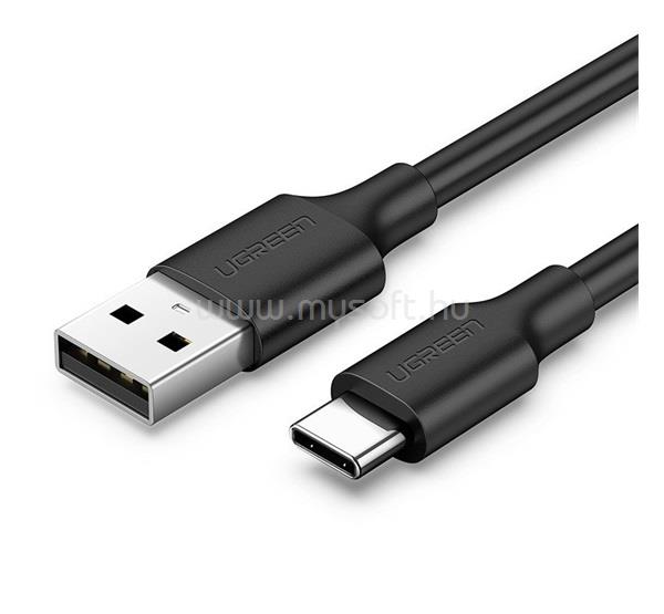 UGREEN UGREEN US287 adatkábel USB - Type-C, 300cm, FEKETE