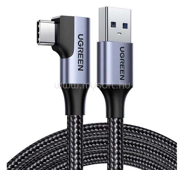 UGREEN UGREEN US385 adatkábel USB - Type-C, 100cm, FEKETE