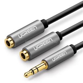 UGREEN AUX audio elosztó jack kábel 3.5mm szürke UGREEN_UG10532 small