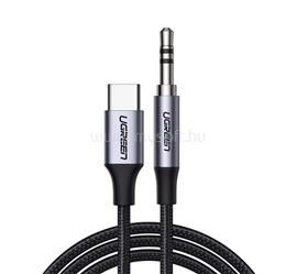 UGREEN UGREEN AV143 audió kábel 3.5mm jack - Type-C, 100cm, SÖTÉTSZÜRKE UGREEN_30633 small