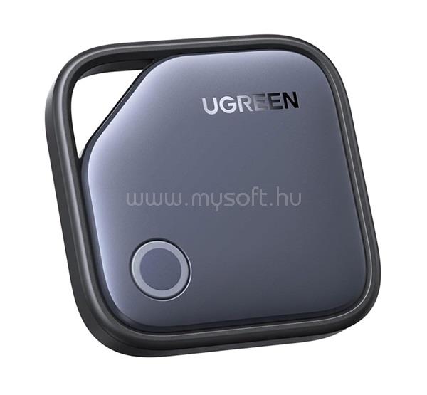 UGREEN iPhone 18 Pro / 17e / 17 Pro Max UGREEN CM816 bluetooth nyomkövető kulcstartóra, iOS kompatibilis, FEKETE