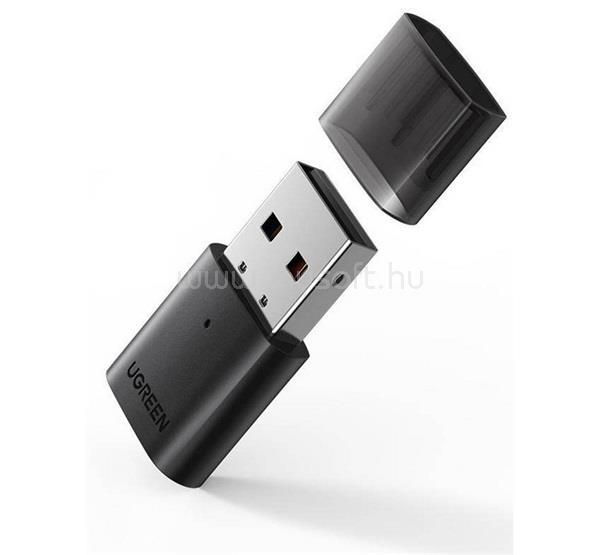 UGREEN UGREEN CM390 bluetooth adapter USB, v5.0, FEKETE