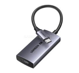 UGREEN UGREEN CM491 adapter kábel HDMI aljzat - Type-C, 15cm, FEKETE UGREEN_85320 small