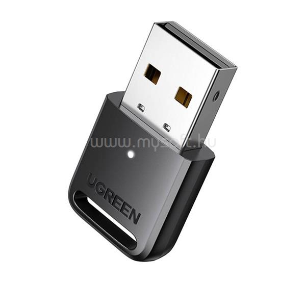 UGREEN UGREEN CM591 bluetooth adapter USB, LED jelzés, FEKETE