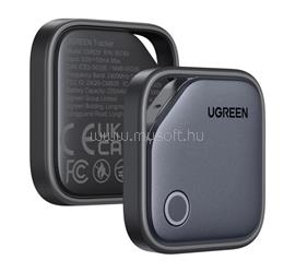 UGREEN CM829 bluetooth nyomkövető 2db (kulcstartóra, valós idejű nyomkövetés, Type-C, Android kompatibilis) SÖTÉTSZÜRKE UGREEN_55769P small