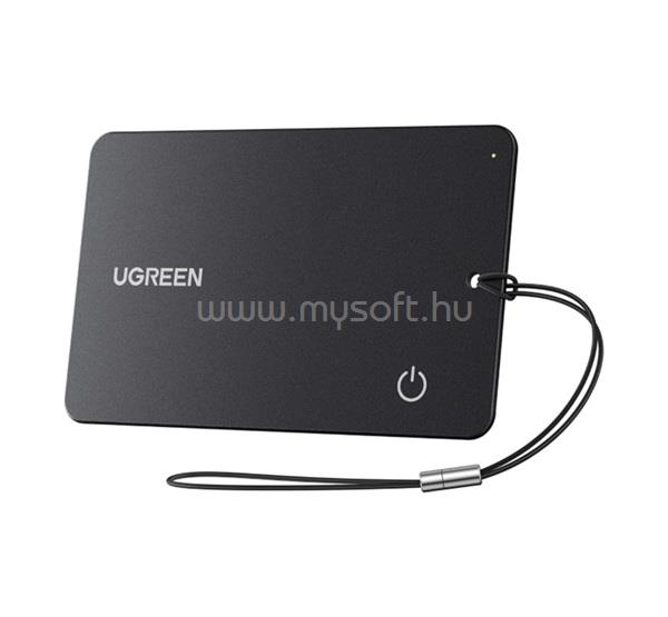 UGREEN CM910 bluetooth nyomkövető kártya, Android/iOS kompatibilis, FEKETE