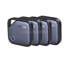UGREEN CM916 bluetooth nyomkövető 4db kulcstartóra, Android/iOS kompatibilis, SÖTÉTSZÜRKE UGREEN_75646P small