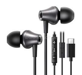 UGREEN EP105 fülhallgató SZTEREO Type-C, felvevő gomb, FEKETE UGREEN_35754 small