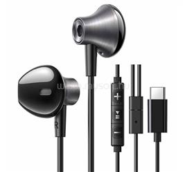 UGREEN EP106 fülhallgató SZTEREO Type-C, felvevő gomb, FEKETE UGREEN_35756 small