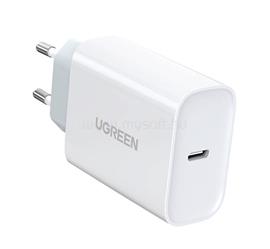 UGREEN UGREEN CD127 hálózati töltő Type-C aljzat 30W, PD gyorstöltő 4.0, FEHÉR UGREEN_CD127 small