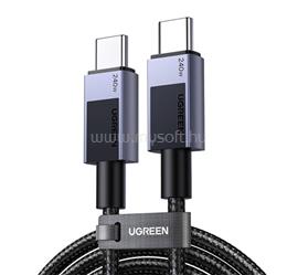 UGREEN UGREEN L513 adatkábel Type-C - Type-C, 200cm, SÖTÉTSZÜRKE UGREEN_45068 small
