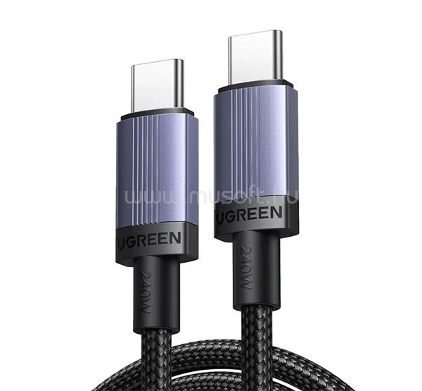 UGREEN UGREEN L532 adatkábel Type-C - Type-C, 300cm, SÖTÉTSZÜRKE