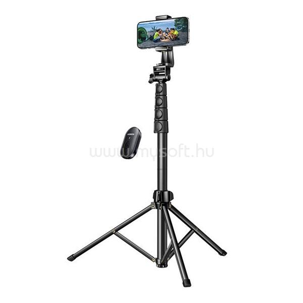 UGREEN szelfibot univerzális, 170cm, FEKETE