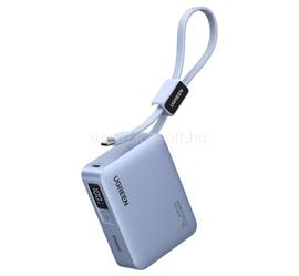 UGREEN UGREEN PB584 vésztöltő Type-C aljzat 10000mAh, LED kijelző + fix Type-C kábel, VILÁGOSSZÜRKE UGREEN_75173B small