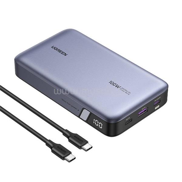 UGREEN PB720 20000mAh powerbank (szürke)