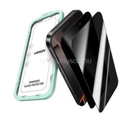 UGREEN iPhone Air UGREEN SP1154 képernyővédő üveg 2db betekintés ellen, 9H + segédkeret, ÁTLÁTSZÓ UGREEN_95606 small