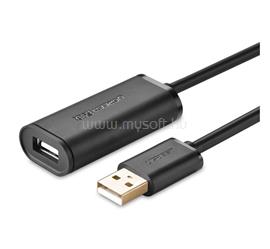 UGREEN UGREEN US121 adatkábel hosszabbító USB aljzat - USB, 10m, FEKETE UGREEN_10321 small