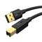 UGREEN US135 USB 2.0 A-B nyomtató kábel 3m (fekete) UGREEN_10351 small