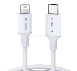 UGREEN iPhone 14 Plus / 14 Pro Max / 14 Pro UGREEN US171 adatkábel Type-C - lightning, 100cm, FEHÉR UGREEN_10493 small