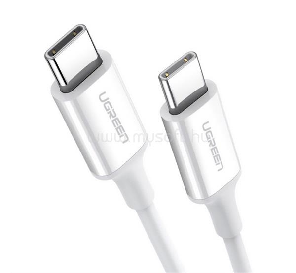 UGREEN UGREEN US264 adatkábel Type-C - Type-C,  150cm, FEHÉR