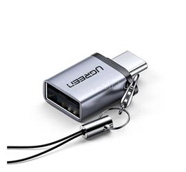 UGREEN UGREEN US270 adapter USB aljzat - Type-C, OTG, FEKETE UGREEN_50283 small
